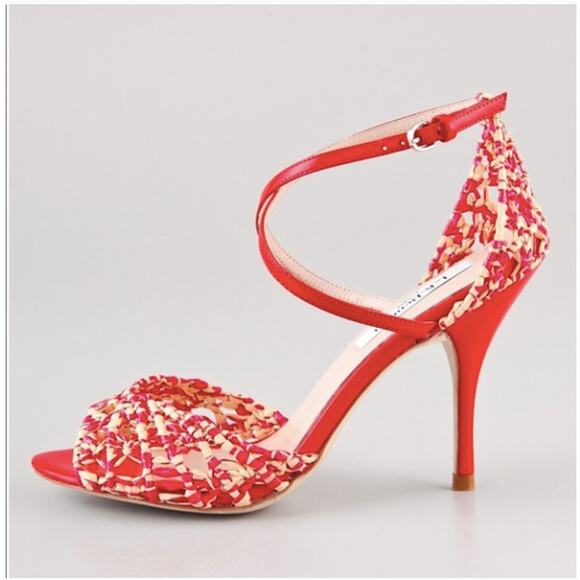 L.K. Bennet Azure Macrame Sandals -40 - Picture 2 of 9